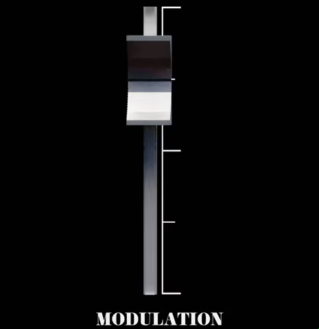 Modulation slider